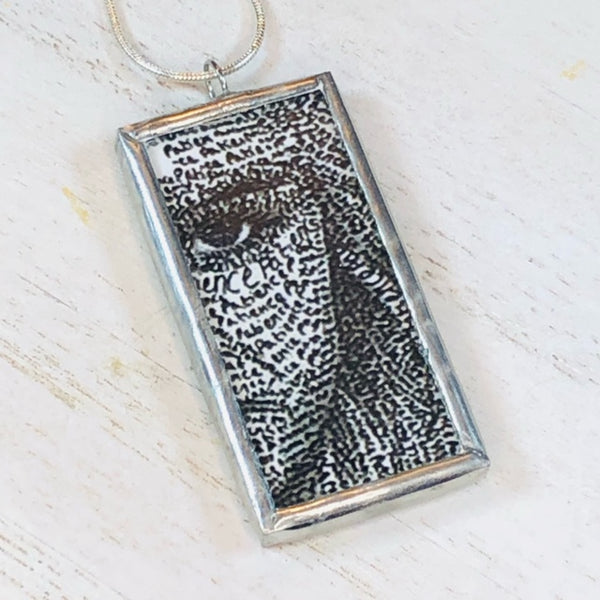 Written on Her Face Pendant - jennrossdesigns.com